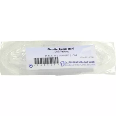 PINZETTE Una volta sterile, 1 pz