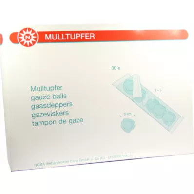 MULLTUPFER set sterile prugna misura 2+3, 30 p