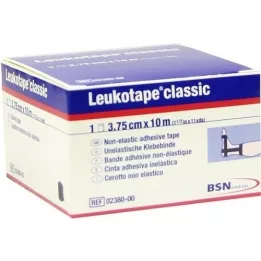 LEUKOTAPE Classico 3,75 cmx10 m nero, 1 pezzo