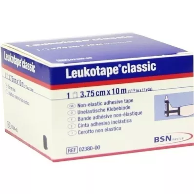 LEUKOTAPE Classico 3,75 cmx10 m nero, 1 pezzo LEUKOTAPE Classico 3,75 cmx10 m nero, 1 pezzo