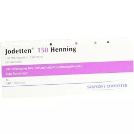 JODETTEN 150 compresse Henning, 100 pz