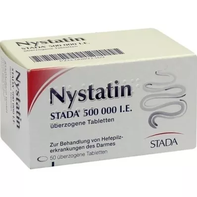 NYSTATIN STADA Scheda rivestita da 500.000 UI, 50 pz NYSTATIN STADA Scheda rivestita da 500.000 UI, 50 pz