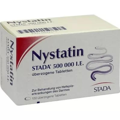 NYSTATIN STADA Scheda rivestita da 500.000 UI, 100 pz
