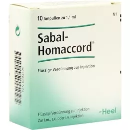 SABAL HOMACCORD Fiale, 10 pz