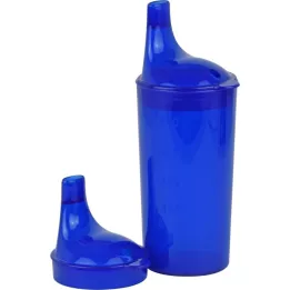 TRINKBECHER con 2 coperchi blu, 1 pz
