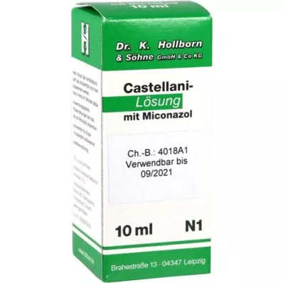 CASTELLANI m. Soluzione di miconazolo, 10 ml