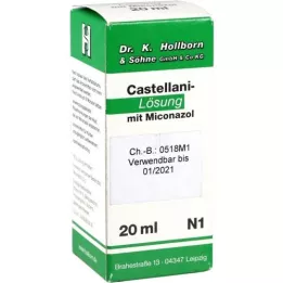 CASTELLANI m. Soluzione di miconazolo, 20 ml