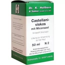 CASTELLANI viscoso con soluzione di miconazolo, 50 ml