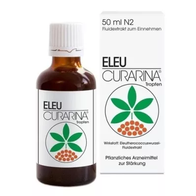 ELEU Curarina gocce 1ml estratto fluido di radice di taiga, 50 ml