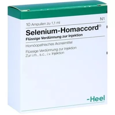 SELENIUM HOMACCORD Fiale, 10 pezzi