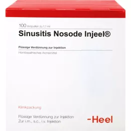 SINUSITIS Fiale Nosode Injeel, 100 pz