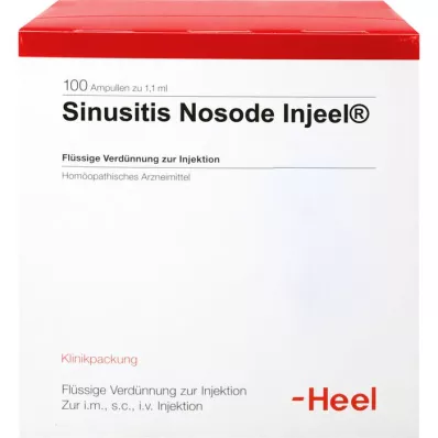 SINUSITIS Fiale Nosode Injeel, 100 pz SINUSITIS Fiale Nosode Injeel, 100 pz