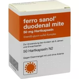FERRO SANOL acaro duodenale 50 mg succo gastrico duro, 50 pz