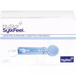 MYSTAR Lancette SylkFeel 28 G, 100 pz