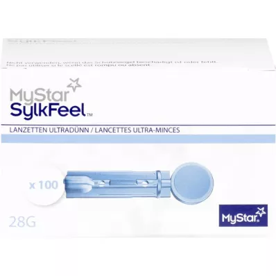MYSTAR Lancette SylkFeel 28 G, 100 pz MYSTAR Lancette SylkFeel 28 G, 100 pz