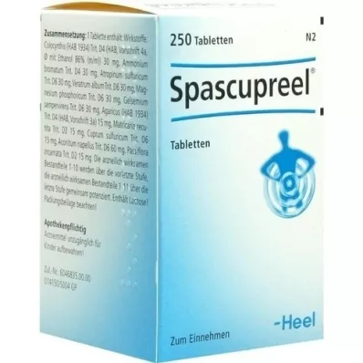 SPASCUPREEL Compresse, 250 pz