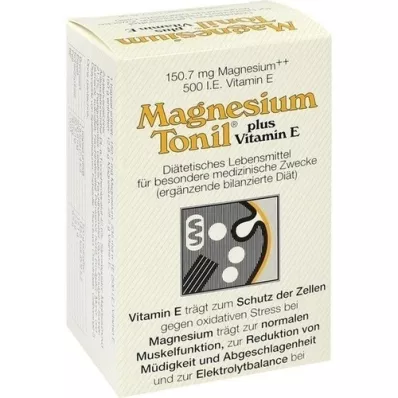 MAGNESIUM TONIL più capsule di vitamina E, 100 pezzi MAGNESIUM TONIL più capsule di vitamina E, 100 pezzi