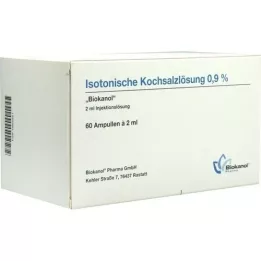 ISOTONISCHE Soluzione salina 0,9% Biokanol fiale, 60X2 ml