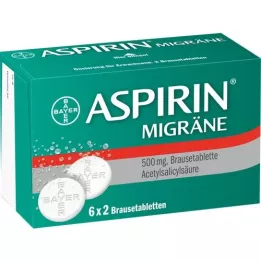 ASPIRIN MIGRÄNE Compresse effervescenti, 12 pz
