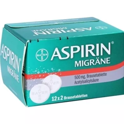 ASPIRIN MIGRÄNE Compresse effervescenti, 24 pz