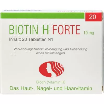 BIOTIN Compresse H forte, 20 pz BIOTIN Compresse H forte, 20 pz