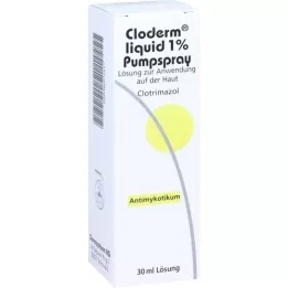 CLODERM Liquido spray a pompa 1%, 30 ml