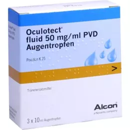 OCULOTECT fluido PVD collirio, 3X10 ml