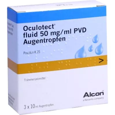 OCULOTECT fluido PVD collirio, 3X10 ml