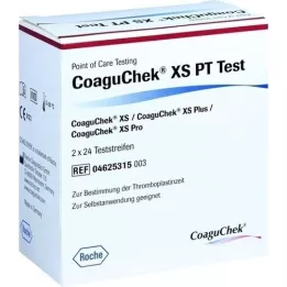 COAGUCHEK XS PT Prova, 2X24 pz