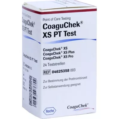 COAGUCHEK XS PT Prova, 24 ore COAGUCHEK XS PT Prova, 24 ore