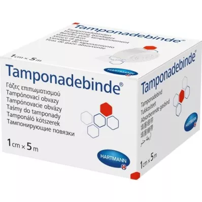 TAMPONADEBINDE 1 cmx5 m sterile Hartmann, 1 pz