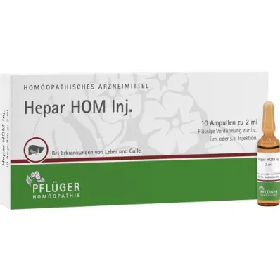 HEPAR HOM Ini. Fiale, 10X2 ml