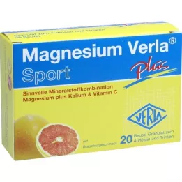 MAGNESIUM VERLA più granuli, 20 pz