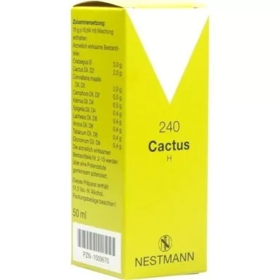 CACTUS H 240 gocce, 50 ml CACTUS H 240 gocce, 50 ml