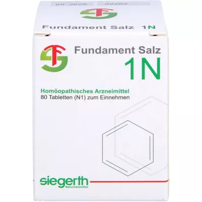 FUNDAMENT-Sale I N compresse, 80 pz