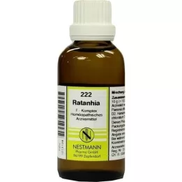 RATANHIA F Complex No.222 Diluizione, 50 ml