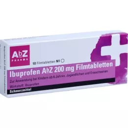 IBUPROFEN AbZ 200 mg compresse rivestite con film, 10 pz