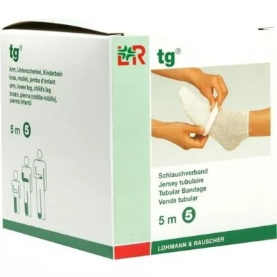 TG Benda tubolare misura 5 5 m bianco, 1 pezzo