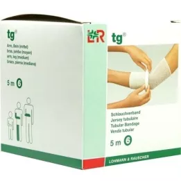 TG Benda tubolare misura 6 5 m bianco, 1 pezzo