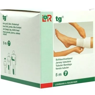 TG Benda tubolare misura 7 5 m bianco, 1 pezzo TG Benda tubolare misura 7 5 m bianco, 1 pezzo