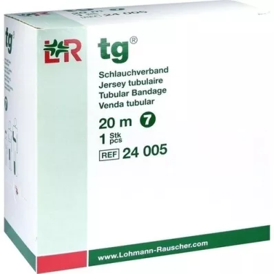 TG Benda tubolare misura 7 20 m bianco, 1 pezzo