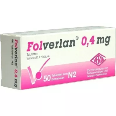 FOLVERLAN compresse da 0,4 mg, 50 pz