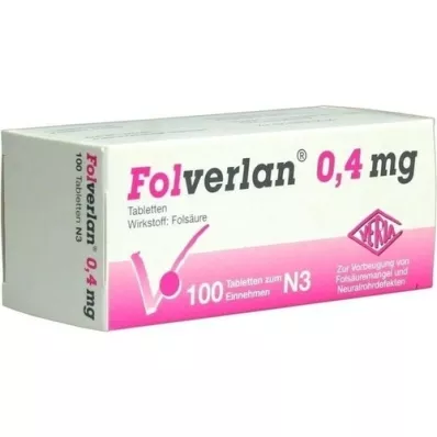 FOLVERLAN compresse da 0,4 mg, 100 pz FOLVERLAN compresse da 0,4 mg, 100 pz