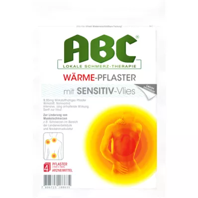 ABC Cerotto termico sensibile Hansaplast med 10x14, 4 pz ABC Cerotto termico sensibile Hansaplast med 10x14, 4 pz
