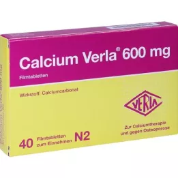 CALCIUM VERLA Compresse rivestite con film da 600 mg, 40 pz