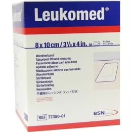 LEUKOMED cerotti sterili 8x10 cm, 50 pz