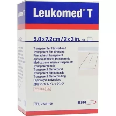 LEUKOMED cerotti sterili trasp.5x7,2 cm, 50 pz LEUKOMED cerotti sterili trasp.5x7,2 cm, 50 pz