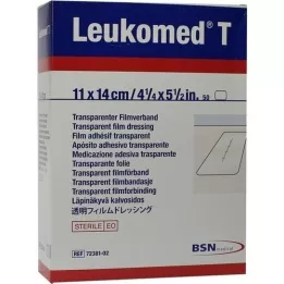 LEUKOMED cerotti sterili trasp.11x14 cm, 50 pz