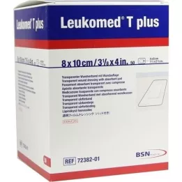 LEUKOMED cerotti sterili transp.plus 8x10 cm, 50 pz