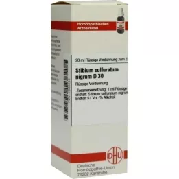 STIBIUM SULFURATUM NIGRUM Diluizione D 30, 20 ml